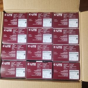 24 Pack Dimmable LIGHT BULB CREE C-LITE LED 40W Replacement A19 Soft White 2700k